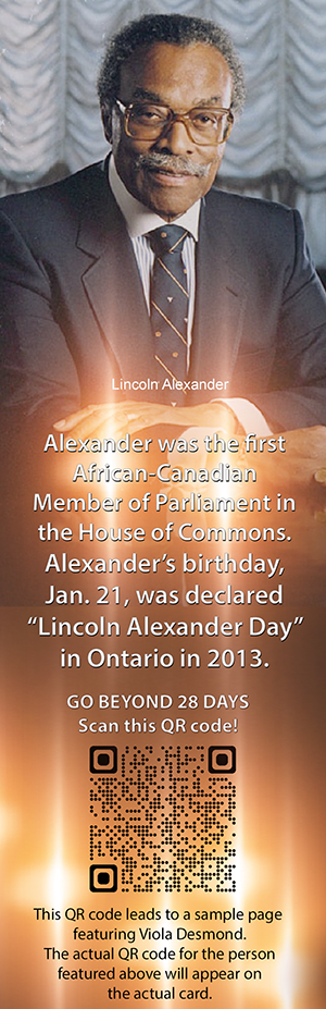 Politician Lincoln Alexander