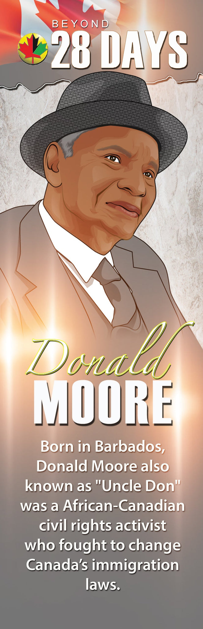 Civil rights activist Donald Moore