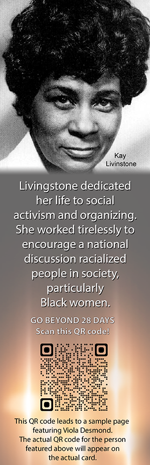 Social activist Kay Livingstone