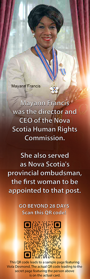 Lieutenant Governor of Nova Scotia , Mayann Francis