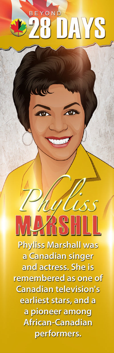Television icon Phyllis Marshall