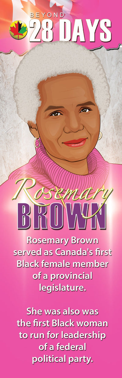 Politician Rosemary Brown