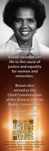Politician Rosemary Brown
